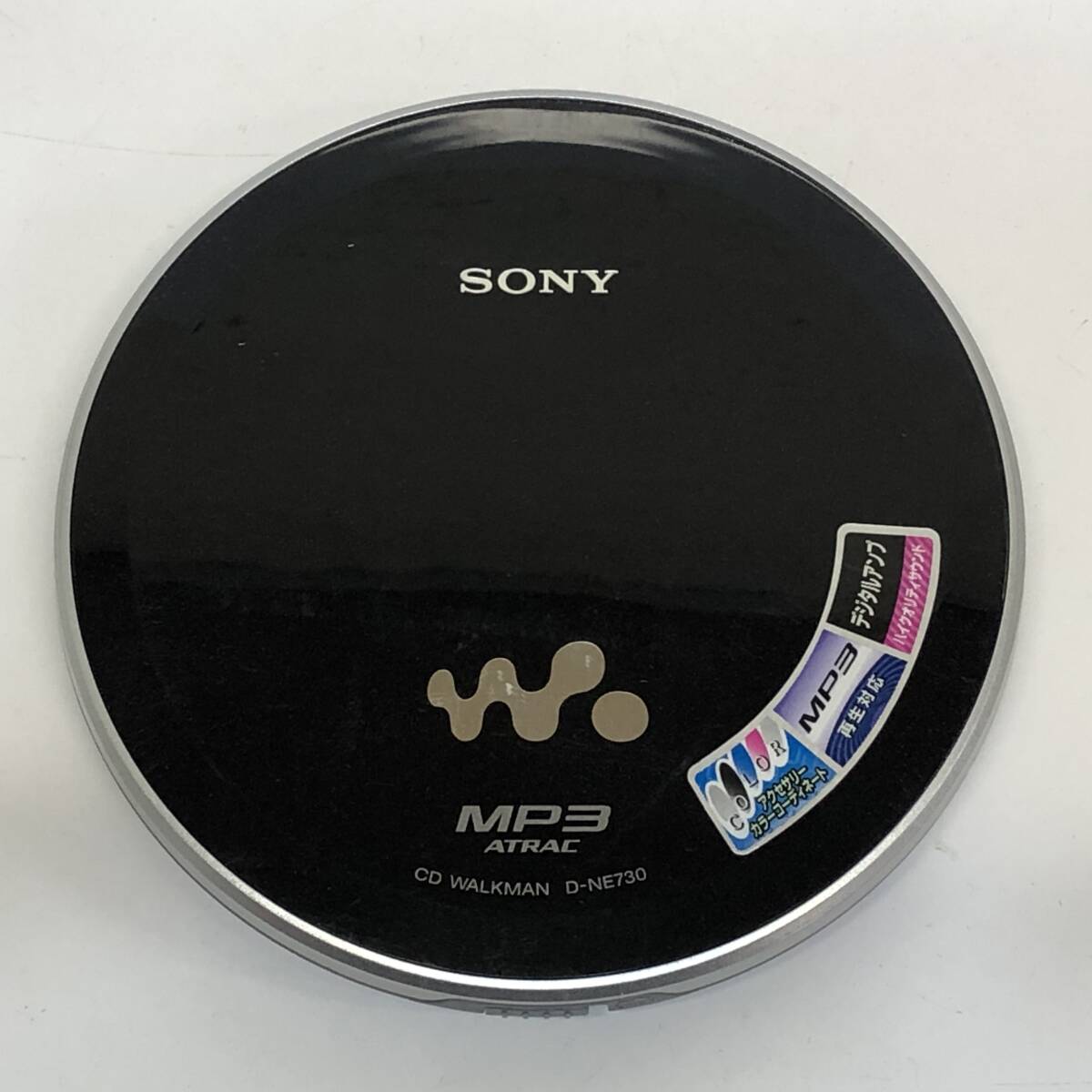 ●動作品 ソニー D-NE730 CDウォークマン SONY ブラック ポータブル プレーヤー 音楽 再生 持ち運び WALKMAN N776拍卖