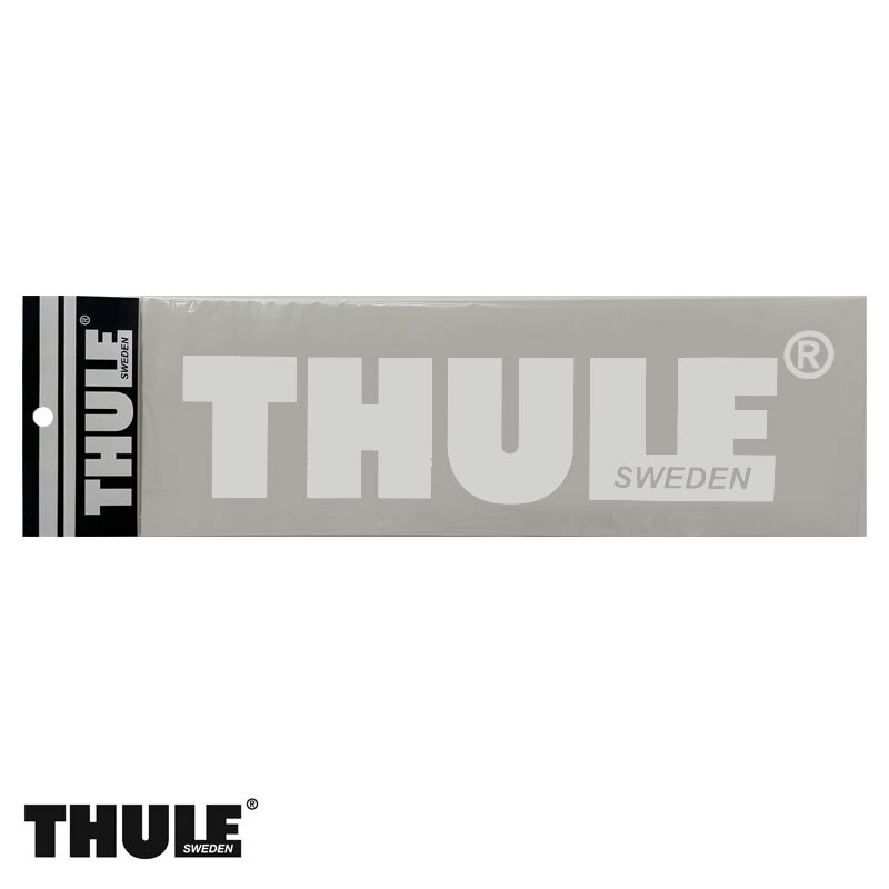 ステッカー ロゴ 白 シロ ホワイト 大サイズ 27cm 正規品 カッティングシート THULE/スーリー THP-STWH27CM ht拍卖