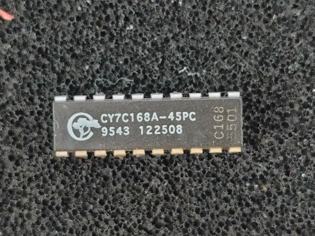 CY7C168A-45PC CYPRESS製 16Kbit CMOS SRAM拍卖