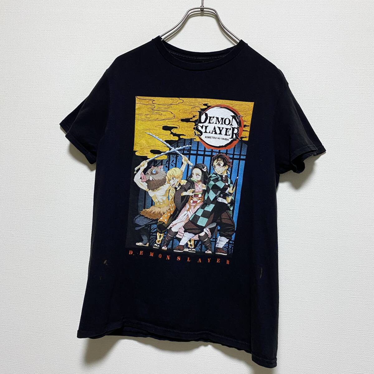 アメリカ古着 公式 鬼滅の刃 半袖 Tシャツ US古着 オフィシャル 海外限定 Mサイズ 【I1221】拍卖