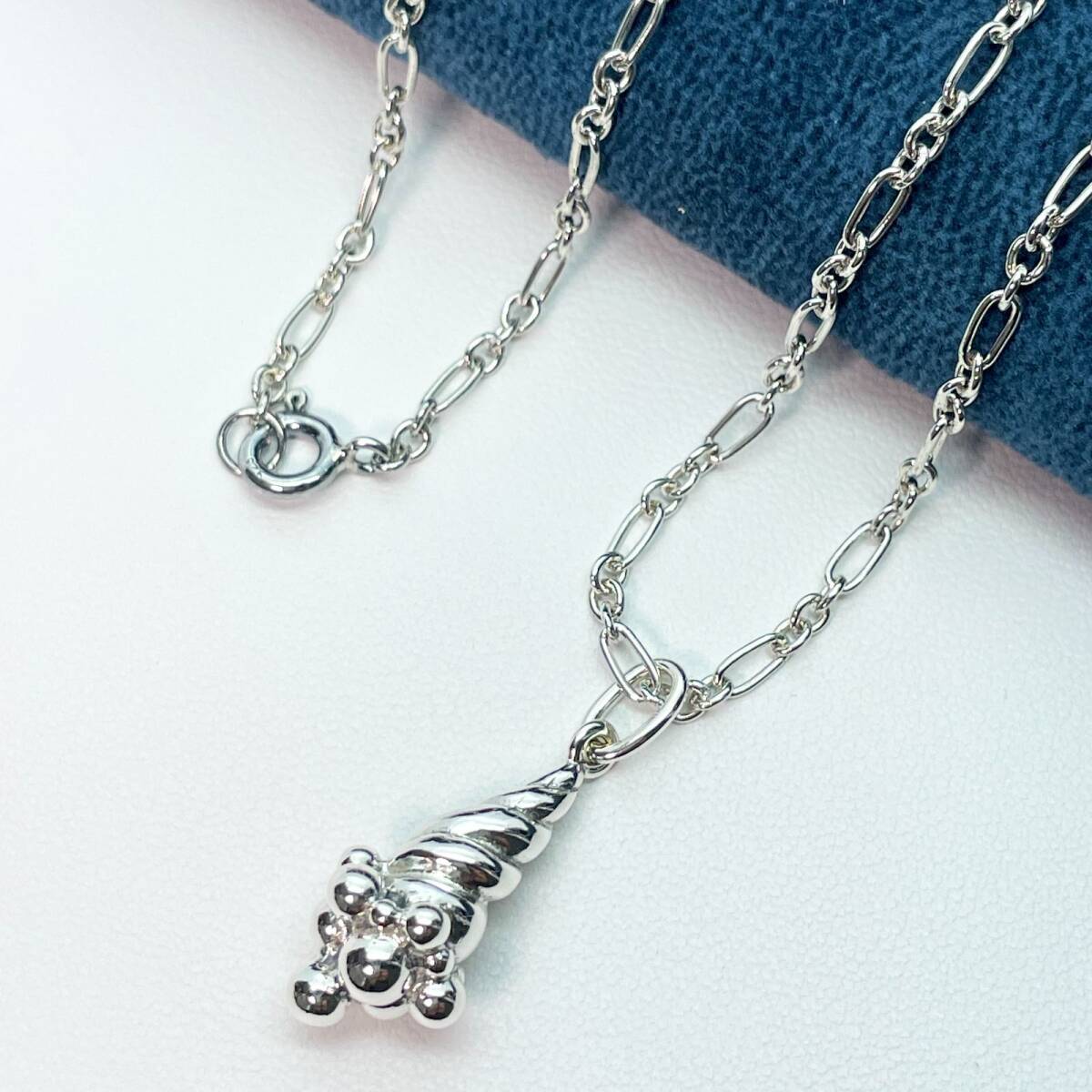 ジョージジェンセン #363 巻き貝 ネックレス シルバー /24-2514S拍卖