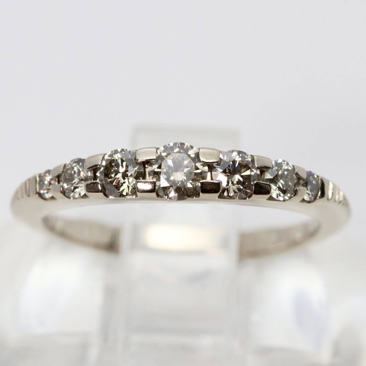 カシケイ ダイヤ 0.40ct ネイキッド K18 リング/24-2686S拍卖