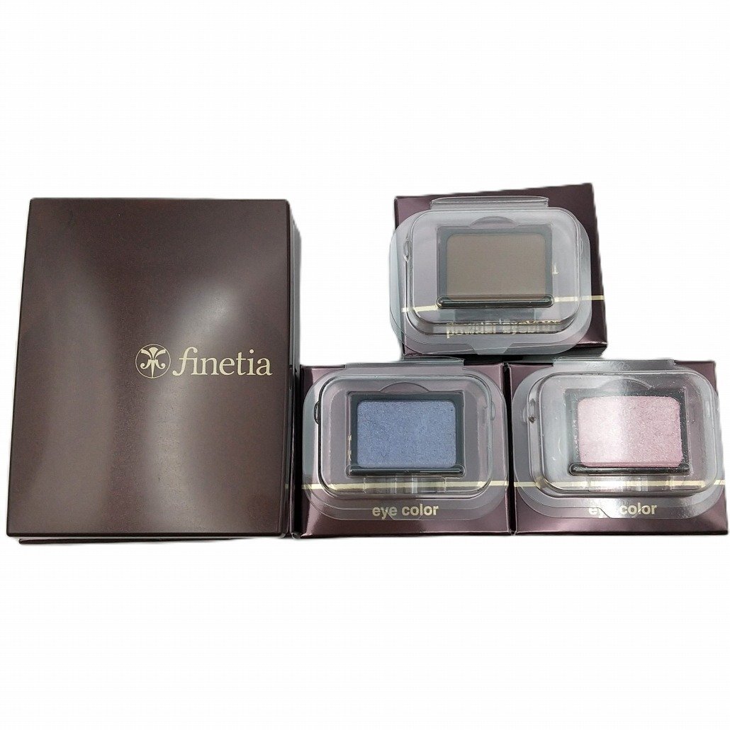 エックスワン フィネティア 専用ケース付 アイカラー 11 ピンクパール 19 バイオレット / アイブロウ ナチュラルブラウン♪MTB拍卖