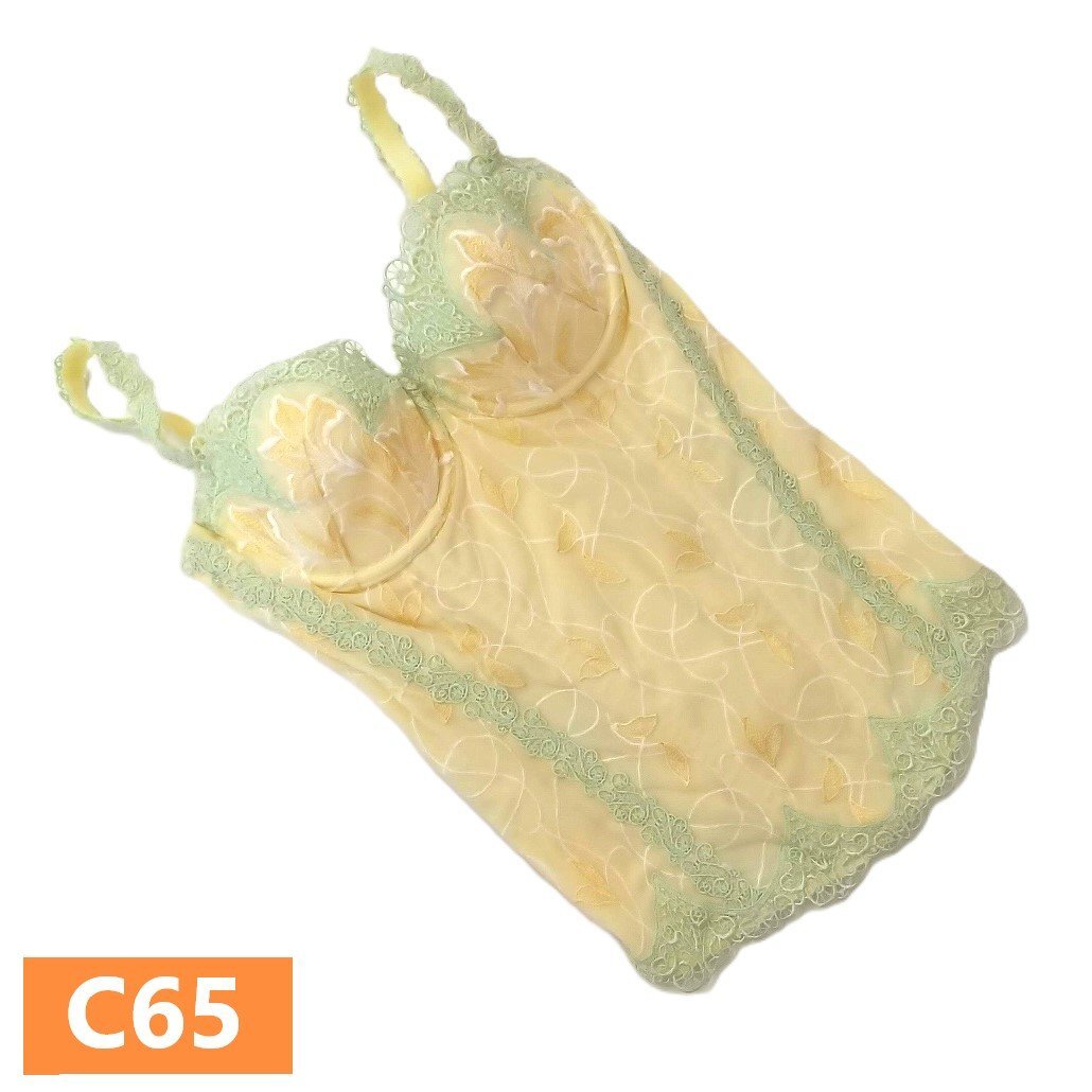 マルコ ロングブラジャー C65 モンマリエ メイベル エチュードマリアージュ ジュエルブイエロー 黄色 良品 ブラジャー 補整 補正 M556 拍卖