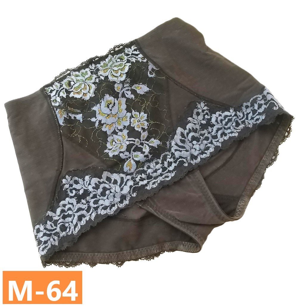 マルコ ショートガードル M-64 リュミエス ノワール ブラック 黒 ガードル 補正 補整 絹 MARUKO USED M1174拍卖