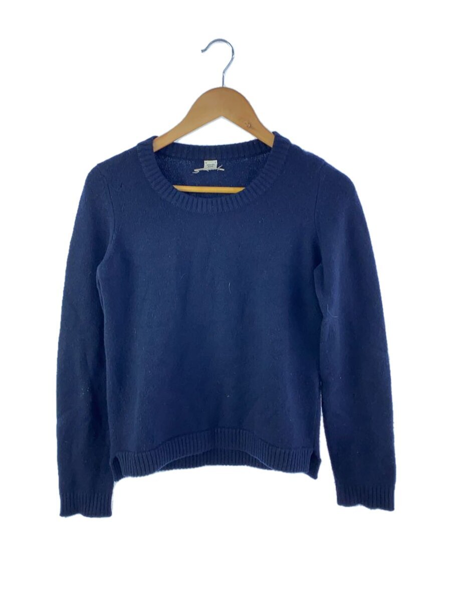HERMES◆MADE IN UK/ニット・セーター(厚手)/38/カシミア/ネイビー/47-7702拍卖