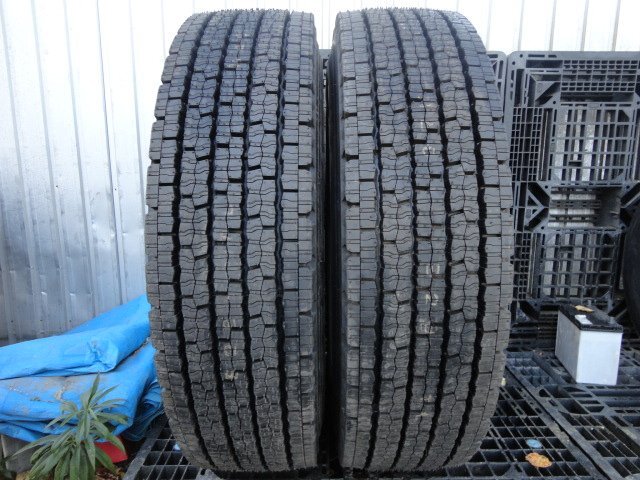 ●7040 冬 新品 DUNLOP SP002 11R22.5 14PR 2本 2018年製 スタッドレスタイヤ 再生タイヤ拍卖