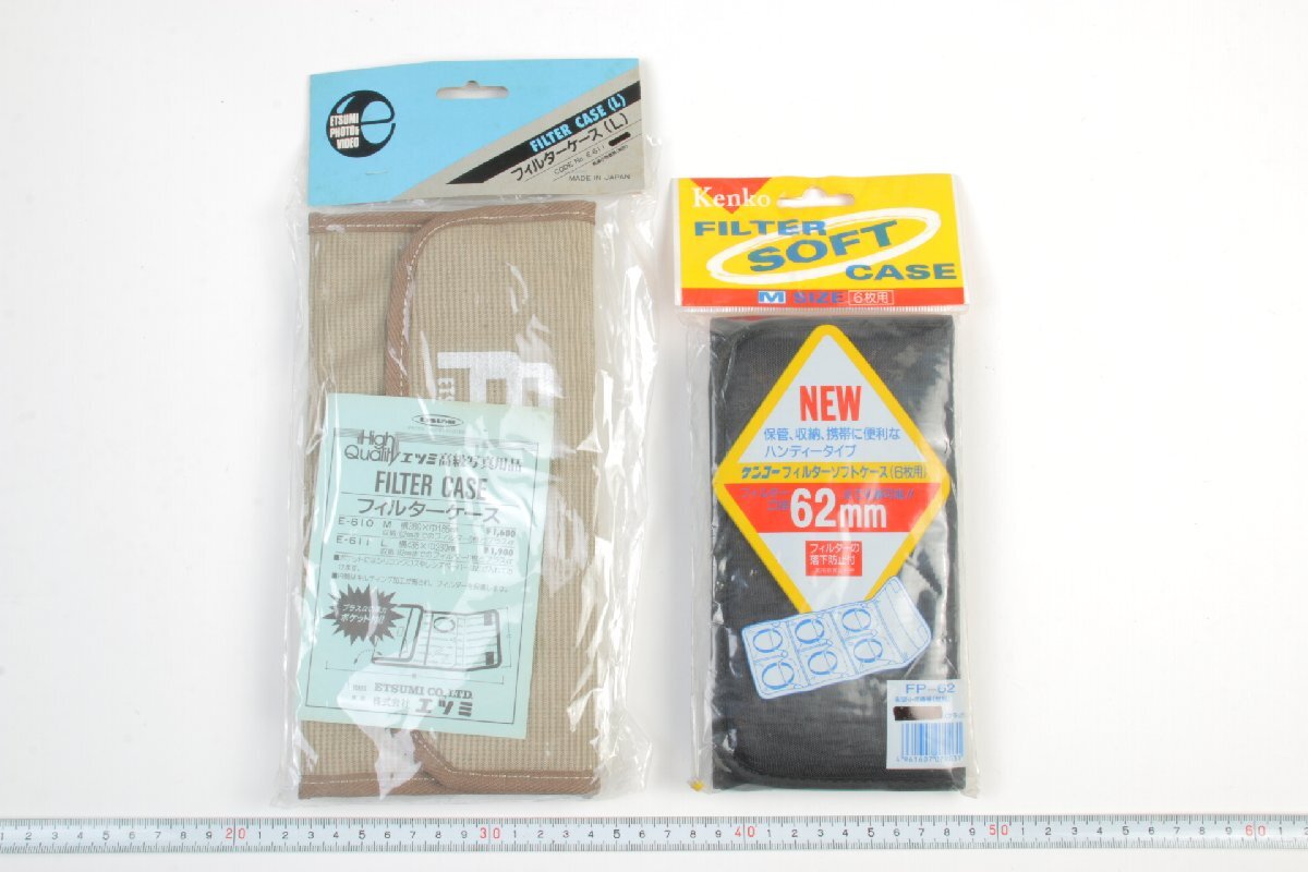 ※ 新品未使用 2個 Kenko ケンコー ETSUMI エツミ フィルターケース E-611 FP-62 0541拍卖