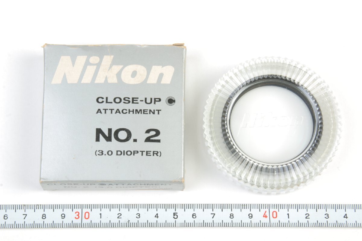 ※ 新品未使用 52mm Nikon ニコン レンズフィルター クローズアップフィルター NO.2 3.0 DIOPTER 箱 ケース付 0666拍卖