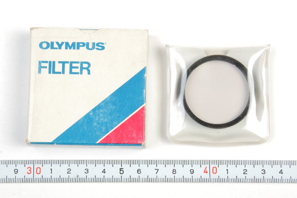 ※ 新品未使用 40.5mm 純正品 OLYMPUS オリンパス レンズフィルター SKYLIGHT(1A) スカイライト 箱 ケース付 0672拍卖