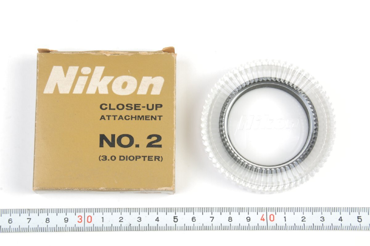 ※ 新品未使用 52mm Nikon ニコン レンズフィルター クローズアップフィルター NO.2 3.0 DIOPTER 箱 ケース付 0665拍卖