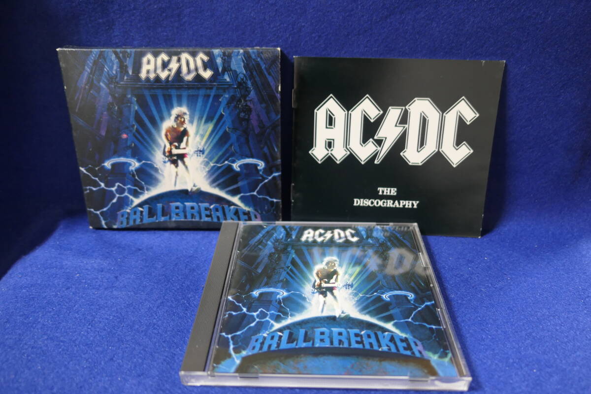 ●送料無料●中古CD● AC/DC | ボールブレイカー BALLBREAKER / 日本盤初回 / THE DISCOGRAPHY ブックレット付 / AMCY 888 / AC / DC拍卖