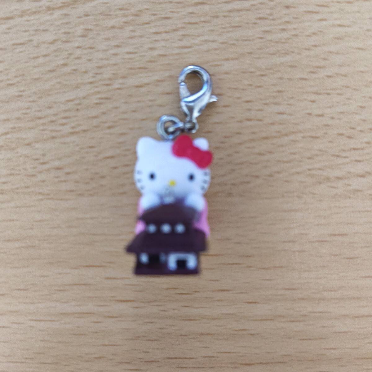 ハローキティ ファスナーマスコット 京都限定 銀閣寺拍卖