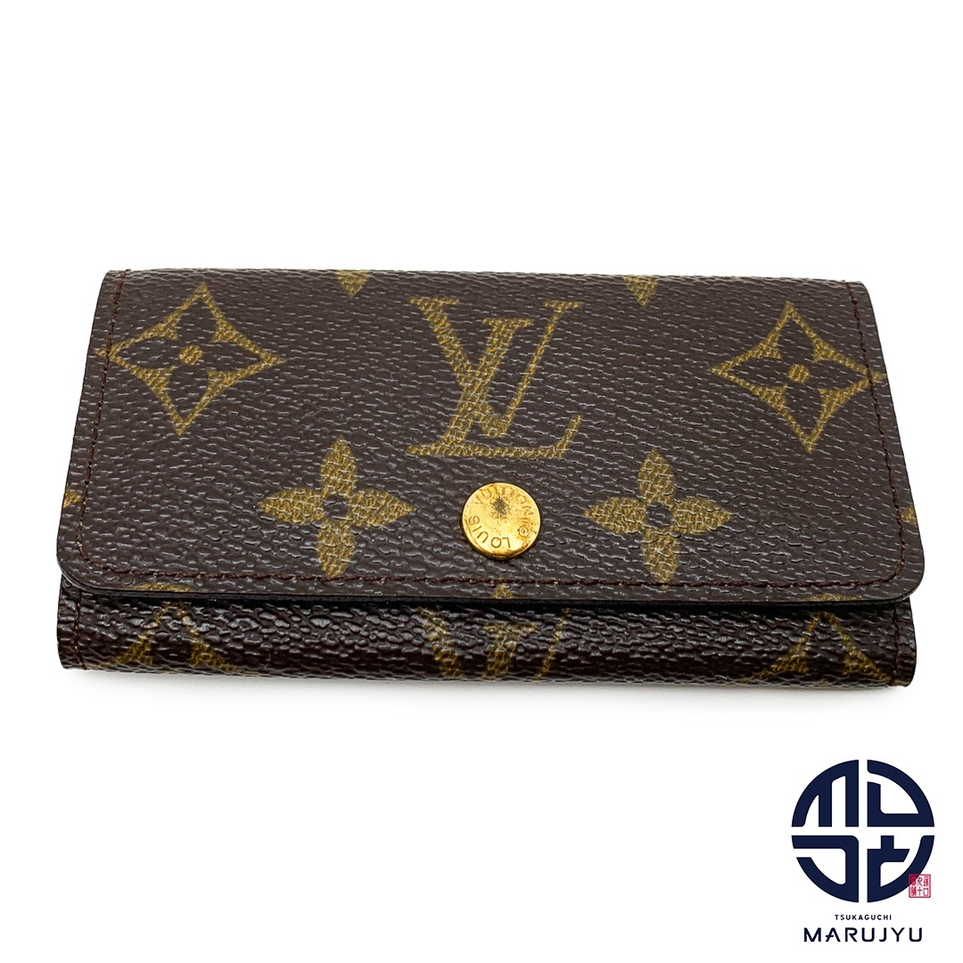 LOUIS VUITTON ルイヴィトン モノグラム キーケース ミュルティクレ4 4連 M69517 小物 ブランド拍卖