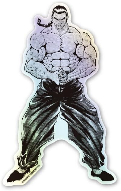 刃牙 キャラクターステッカー ホログラムミニ 烈海王BAKI069拍卖