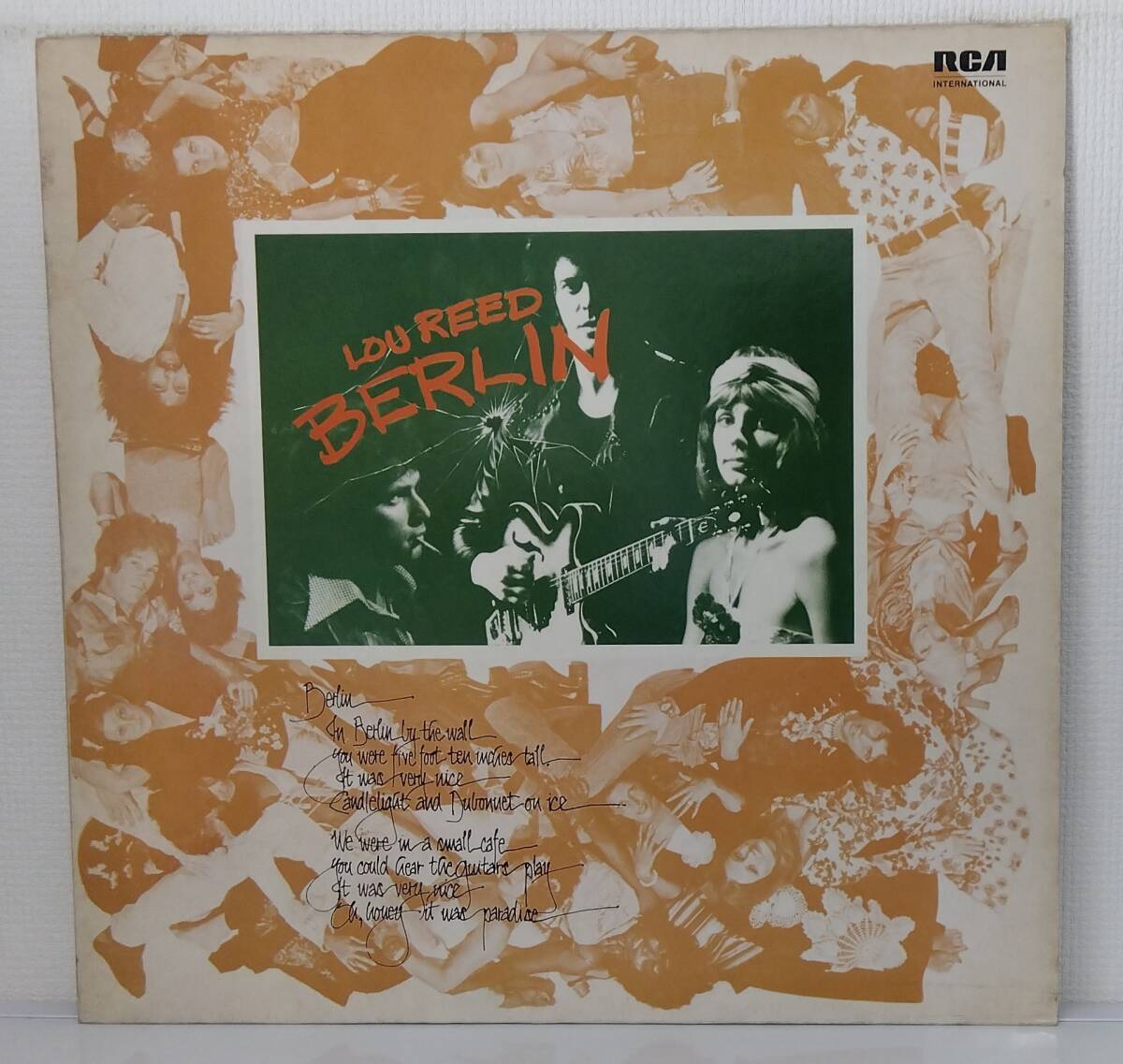LP(UK盤.希少.ライナー無.NL-84388.'73年盤.サードアルバム.ロックンロール)LOU REED(ルー・リード)/ベルリン【同梱可能6枚まで】060906拍卖