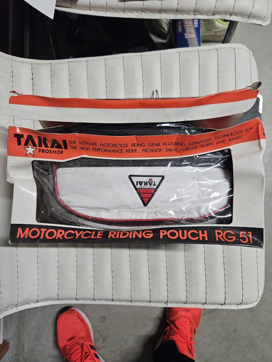 プロショップタカイ ウエストバッグ 当時物 Z1 Z2 Z400FX CB750K CB400F GT380 CBX400F KH400 GS400 TAKAI 旧車 CB RZ NSR タカイ拍卖