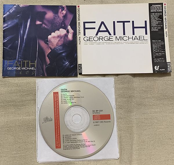 CD★プラケース無★ジョージ・マイケル CSR刻印 旧規格 32・8P-231 初期CD FAITH George Michael Faith 32・8P-231拍卖