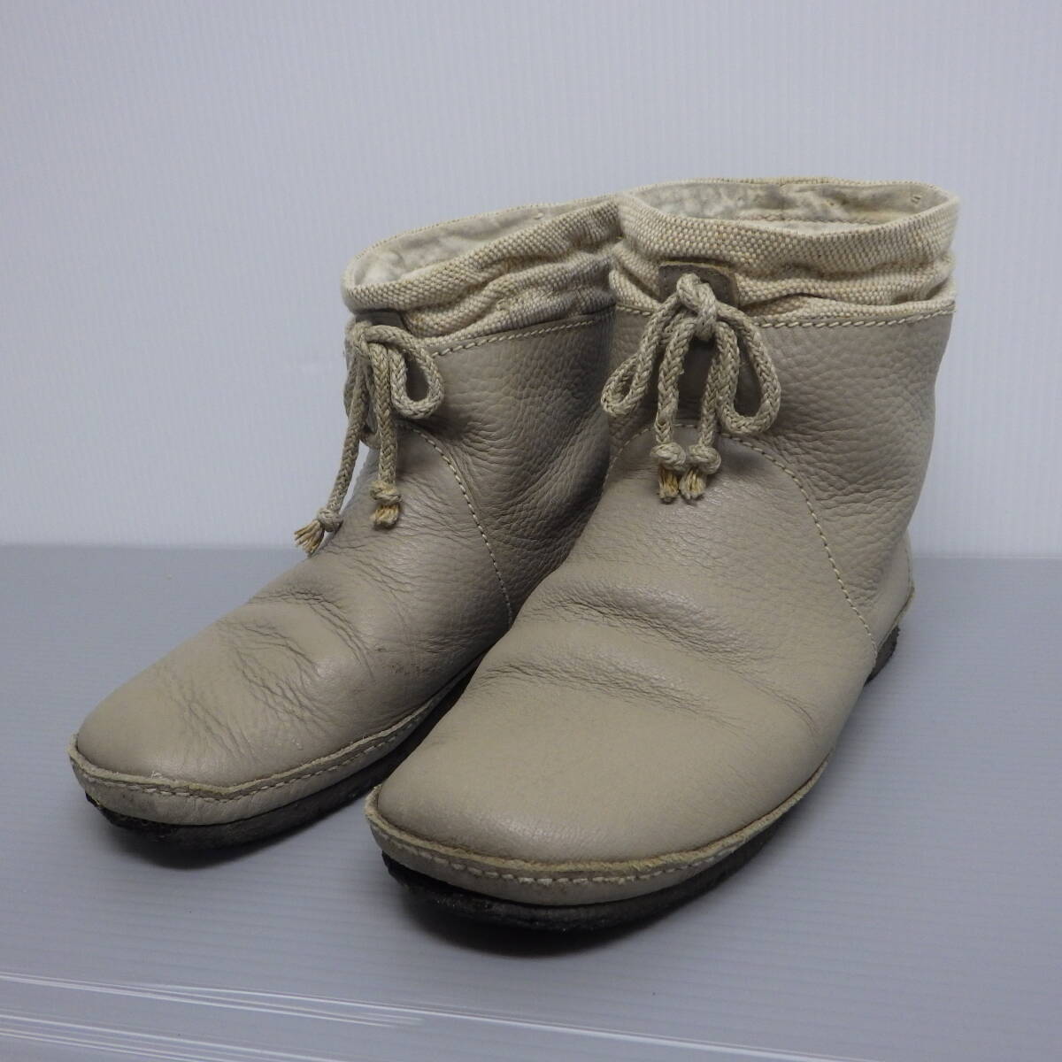 KOOS コース レザーブーツ 本革 クレープソール サイズ38拍卖