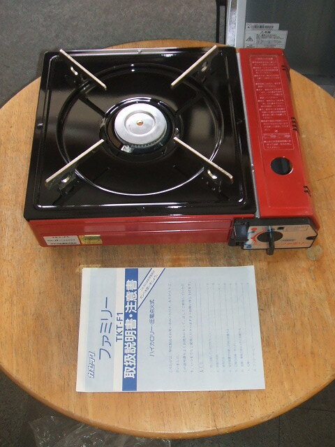 未使用品 即決!カセック製 カセットコンロ ファミリー TKT-F1 卓上コンロ 取説 2200円即決拍卖