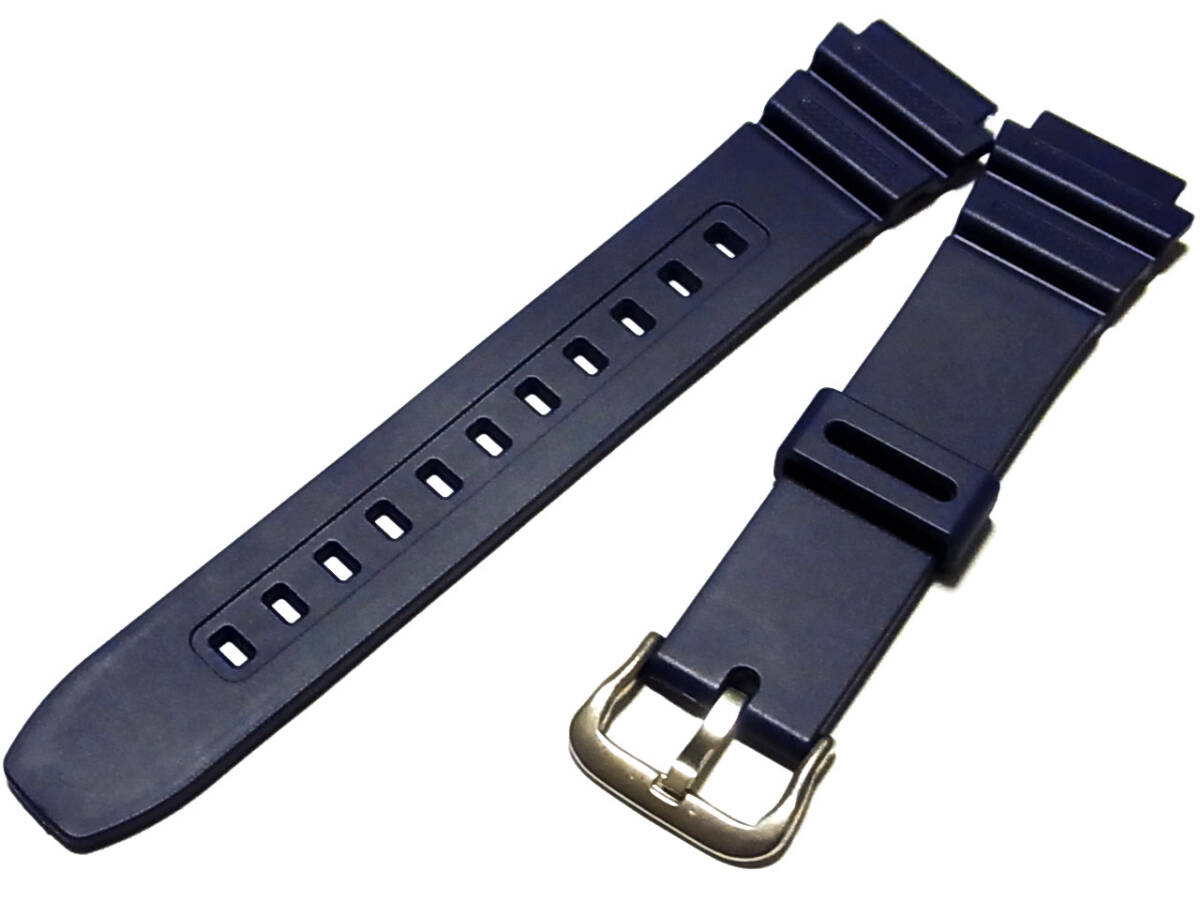 高品質 AE-1200、AE-1300用 ラバーベルト ネイビー 18mm 3AE1200R8 (AE1200、AE1300取付用)拍卖