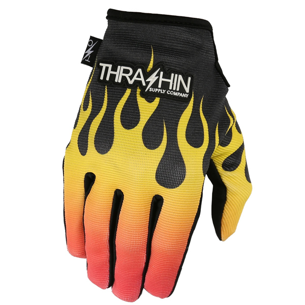 T/C Thrashin Supply スラッシンサプライ Stealth Glove ステルスグローブ Flame フレーム XLサイズ拍卖