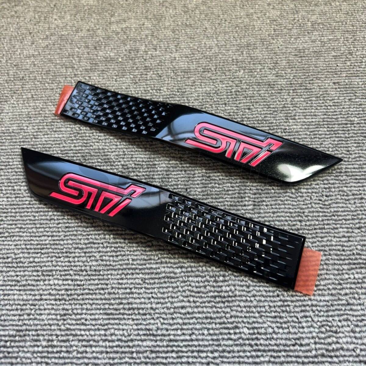 【新品】スバル 純正 VA系 WRX Sti STI Final Edition サイドモール サイドパネル ガーニッシュ エンブレム ファイナルエディション 左右拍卖
