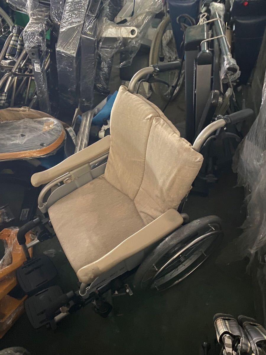 ○I9138 パラマウントベッド 自走式車椅子 車いす KK-410W○拍卖