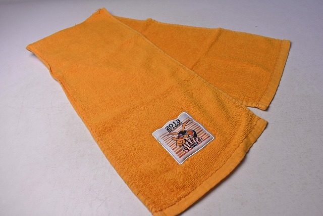 2013 SEASON ★ 読売ジャイアンツ ★ 巨人軍 ★ GIANTS ★ タオル ★ 応援グッズ ★ マフラータオル ★ オレンジ ★ 中古品 ★ 糸ほつれ有拍卖