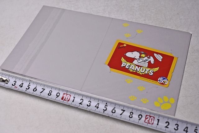 SNOOPY ★ スヌーピー ★ テレホンカード ★ THE ENCYCLOPEDIA ★ 50度数 ★ ピーナッツ ★ PEANUTS ★ 赤色 黄色縁 ★ 中古品 ★ 未使用 4拍卖