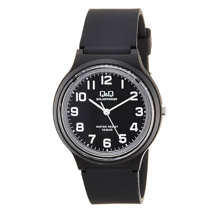 シチズン 腕時計 紳士/メンズ アナログ ソーラー電源 10気圧防水 ウレタンベルト ブラック E04A-001VK/7056x1本/送料無料メール便拍卖