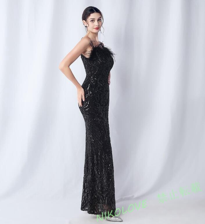 ☆上品レディース ワンピース 20代30代40代 着心地抜群 ロング丈 演奏会dress 発表会 black LH722拍卖