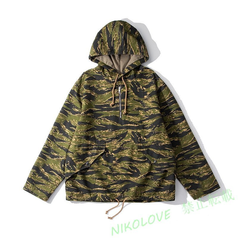 新品 メンズジャケット ミリタリー ECWCS PARKA フード付き メンズジャケット アウトドア パーカー S~XXL 迷彩黄 LG128拍卖