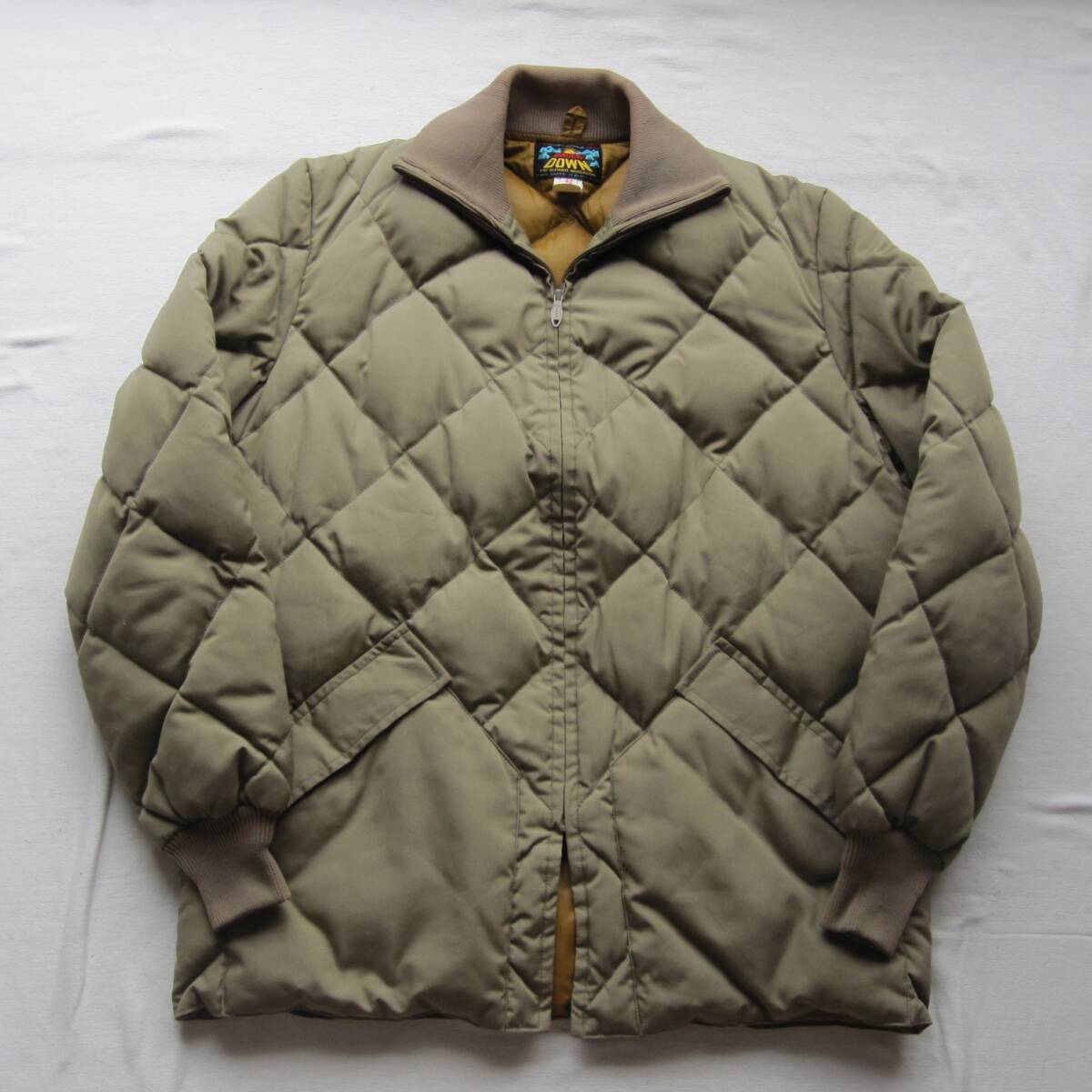 ☆デッド 50s エディーバウアー ダウンジャケット (42) 日の出タグ / Eddie Bauer カラコラム ビンテージ 60s拍卖
