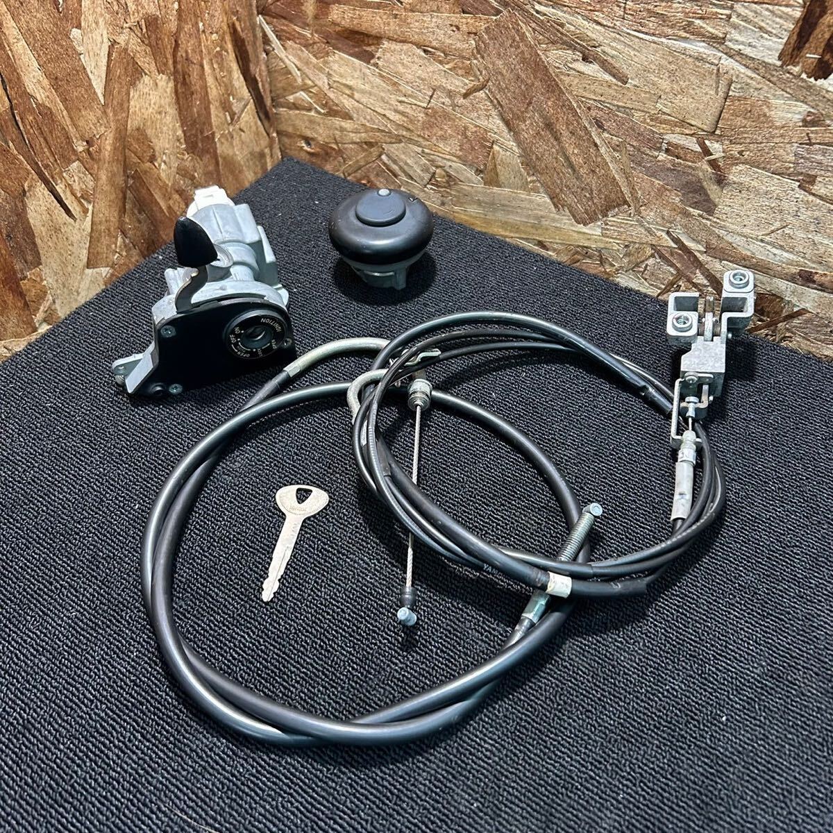 動画有り A18 SA39J JOG ジョグ ヤマハ 純正 キーセット メインキー フューエルキャップ メットインワイヤー拍卖