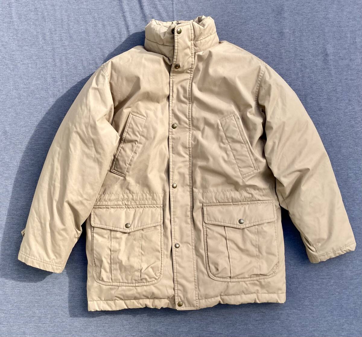 90s LANDS’END ランズエンド ダウンジャケット コート マウンテンパーカー M拍卖
