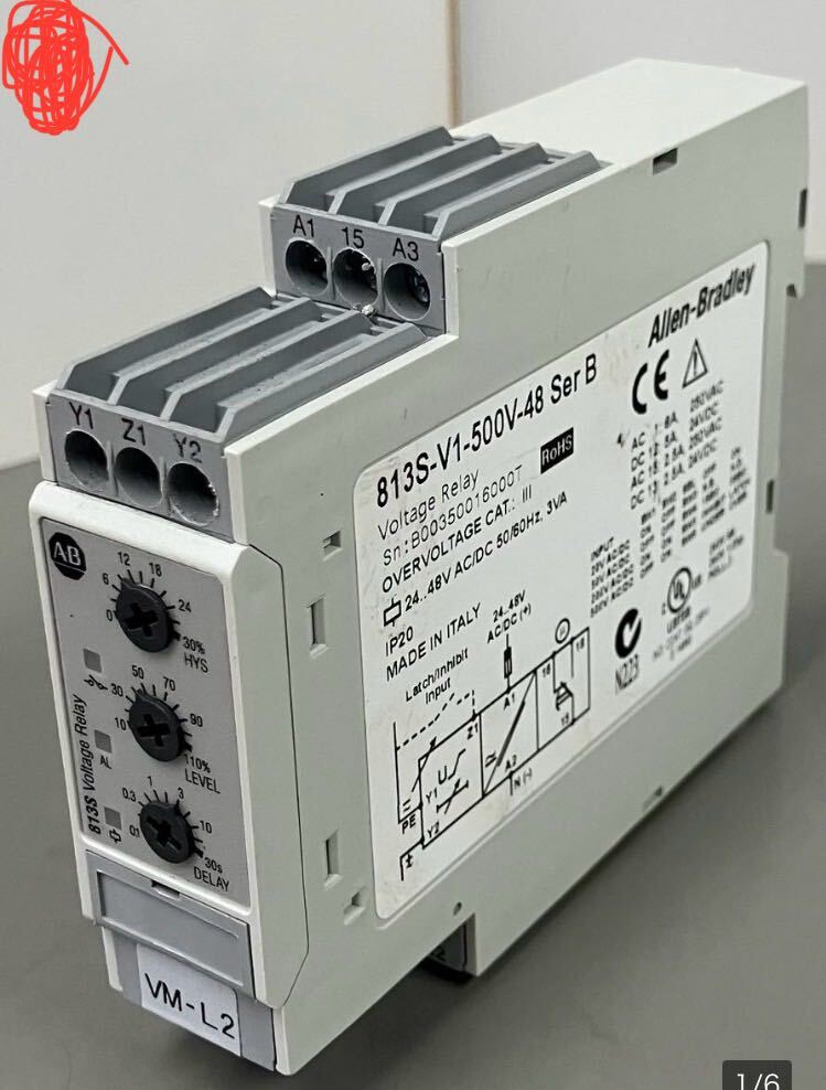 Allen-Bradley 813S-V1-500V-48拍卖