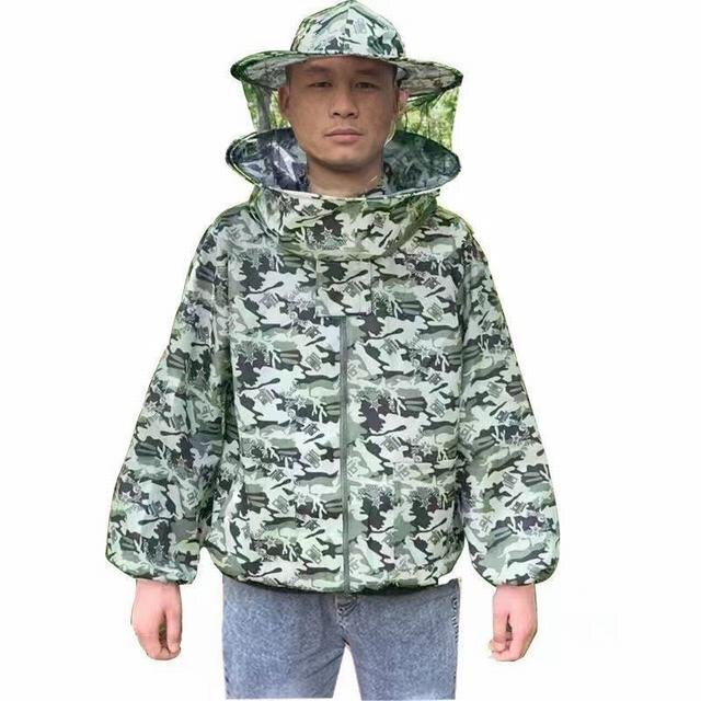 LRM3559★防護服 養蜂用 蜂防護服 養蜂 保護服 衛生服 農作業 作業服 保護 フェイスネット蜂の巣害虫 蜂草刈り 通気性 軽量 スズメバチ駆除拍卖