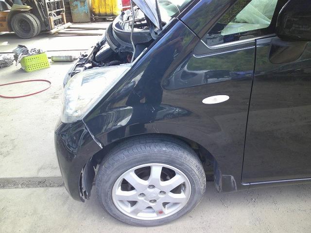 ムーヴ DBA-L175S 左Fフェンダー X06 ブラックマイカ拍卖