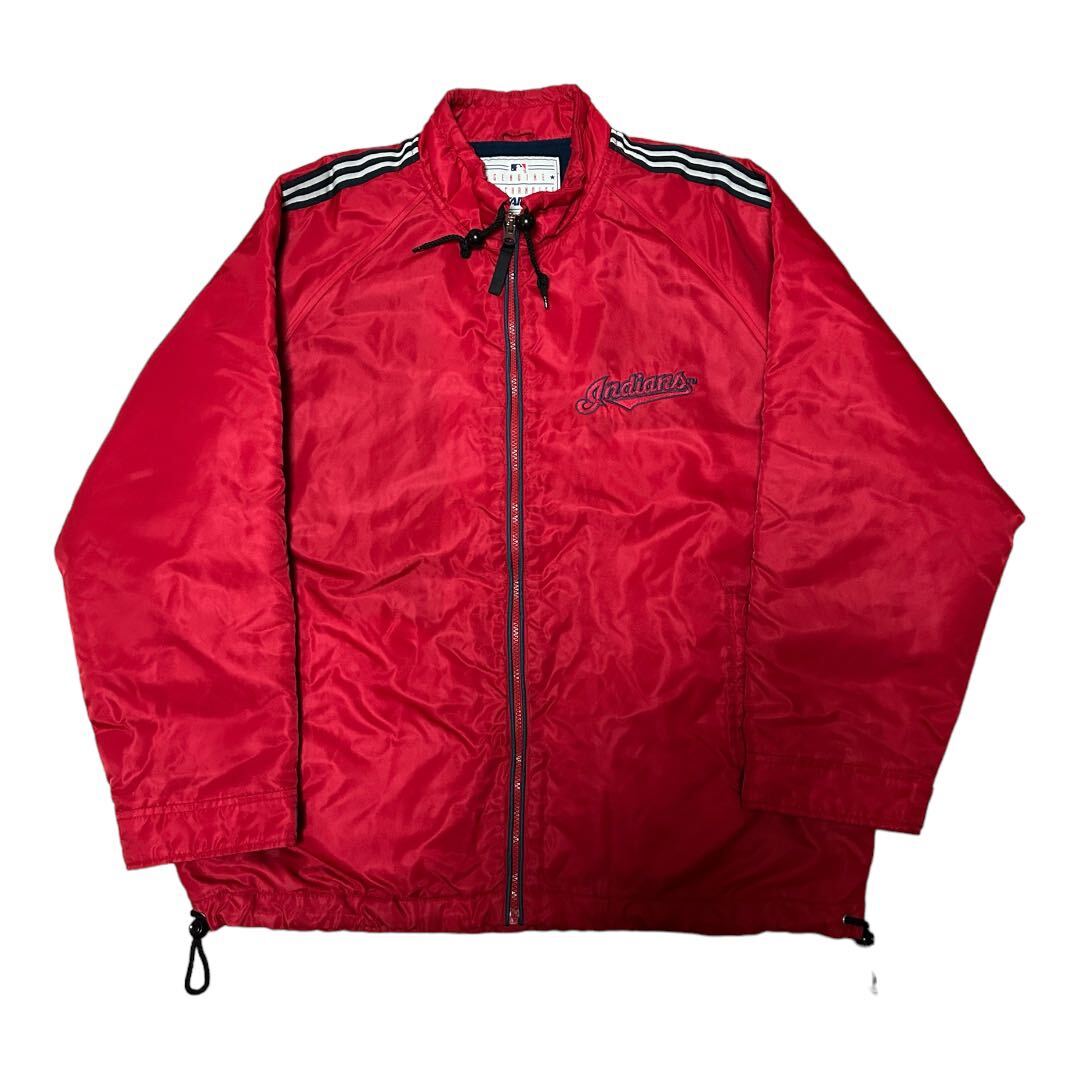 90s STARTER MLA Indians ナイロン ジャケット M拍卖