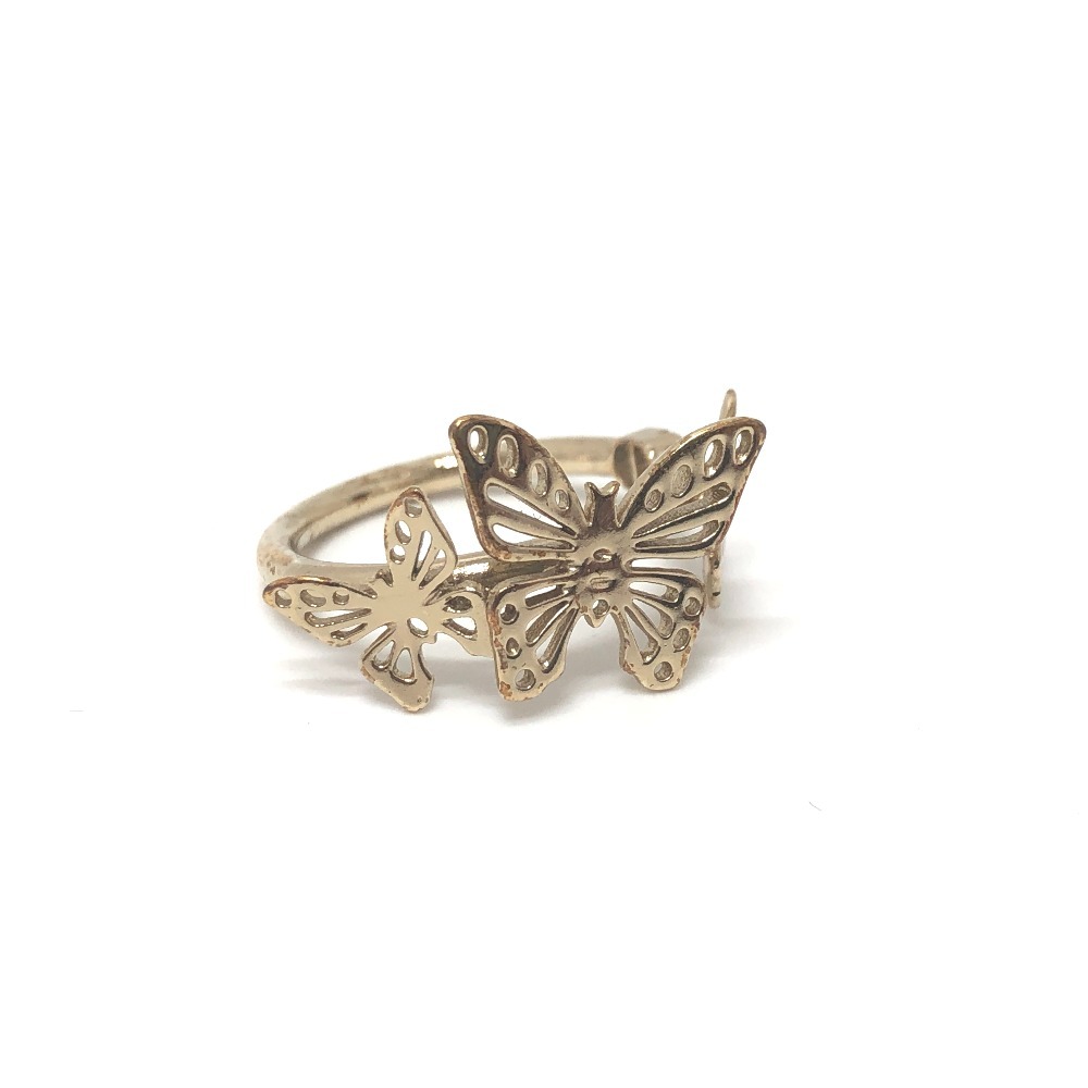 Dior ディオール メタモルフォーゼ バタフライ 蝶 アクセサリー リング・指輪 ゴールド レディース【中古】拍卖