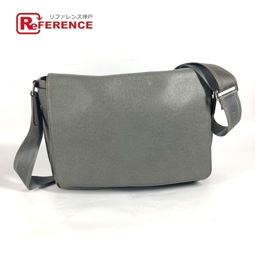 LOUIS VUITTON ルイヴィトン M32623 ロマンMM カバン 斜め掛け フラップ メッセンジャーバッグ タイガ ショルダーバッグ グラシエ【中古】拍卖