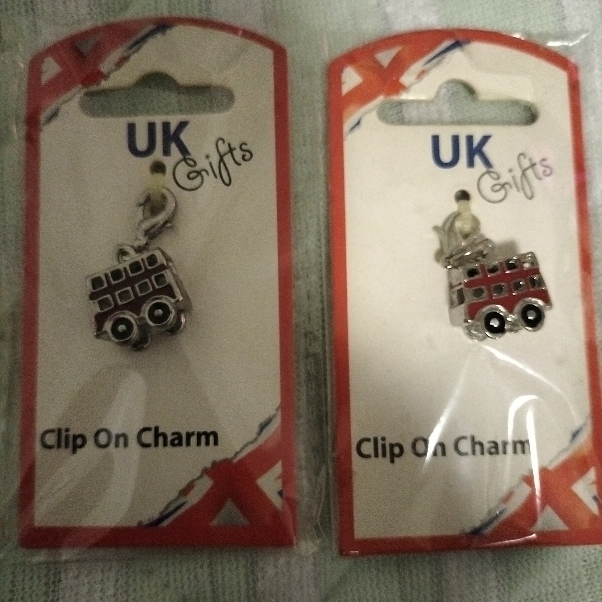 イギリス Clip On Charm 2個拍卖