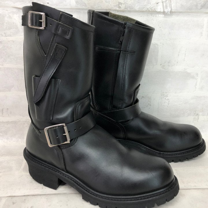 RED WING レッドウィング 8280 PT91 ナイフポケット エンジニアブーツ 廃盤モデル SIZE: 7.5D ブラック MH63202409230拍卖