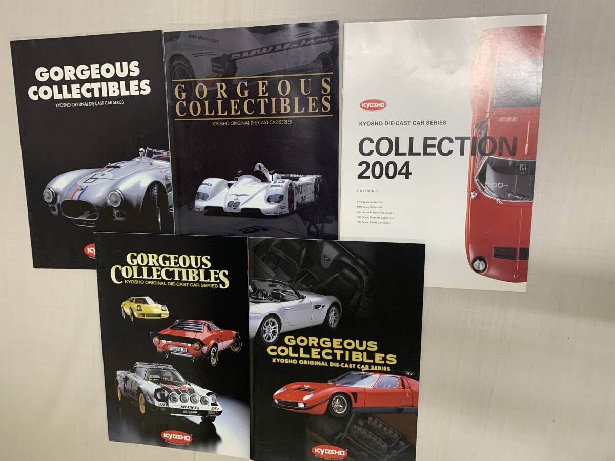 送料無料!当時物 希少品 京商 オリジナル ダイキャストカーシリーズ GORGEOUS COLLECTIBLESx5点拍卖
