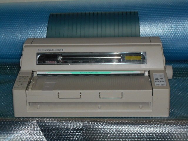 OKI MICROLINE 8480SU2-R ドットインパクトプリンタ/日焼有 発送サイズA拍卖