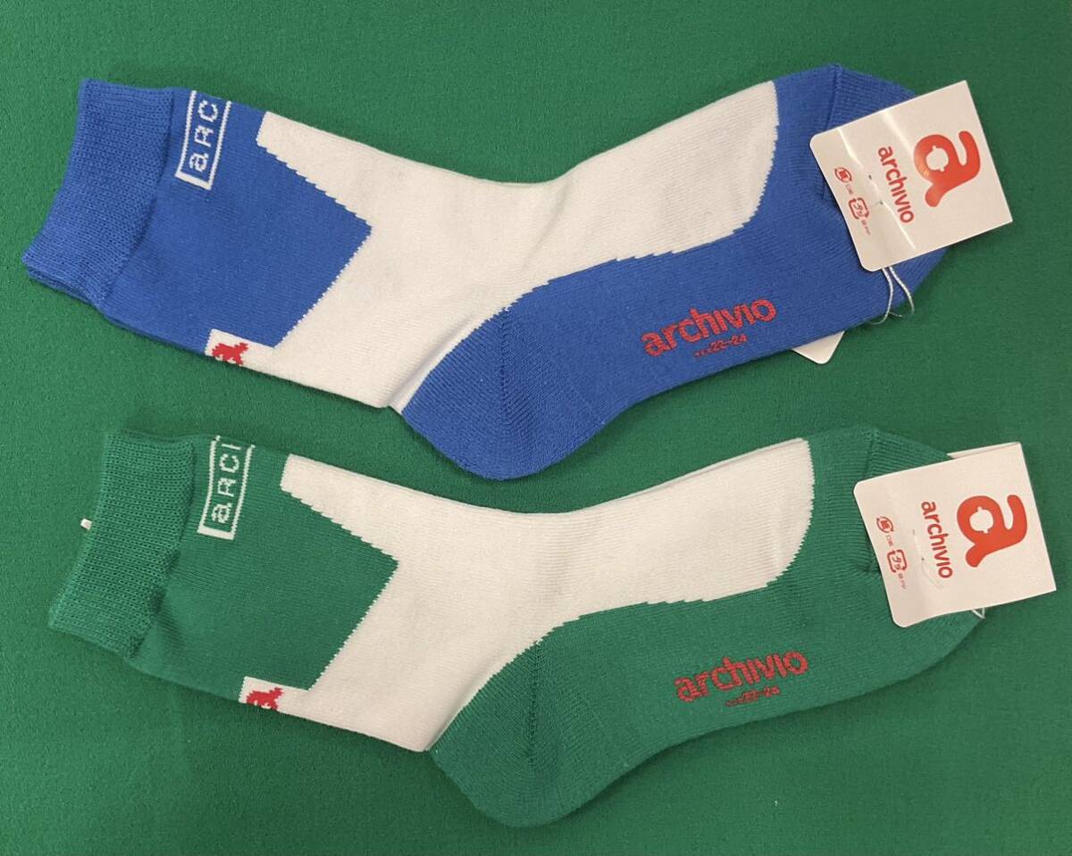 2024 アルチビオソックス ブルー グリーン 2足セット拍卖