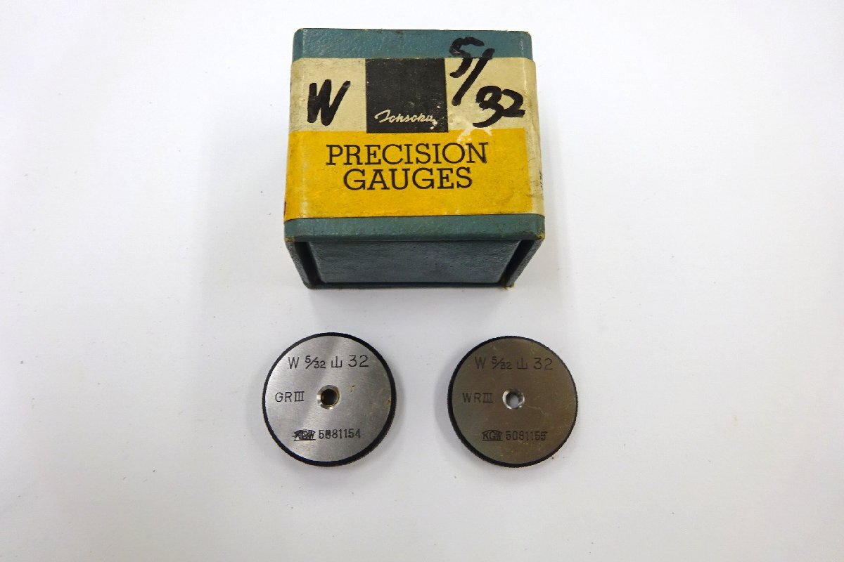KGW ネジリングゲージ W5/32山32 GRIII WRIII 送料無料拍卖