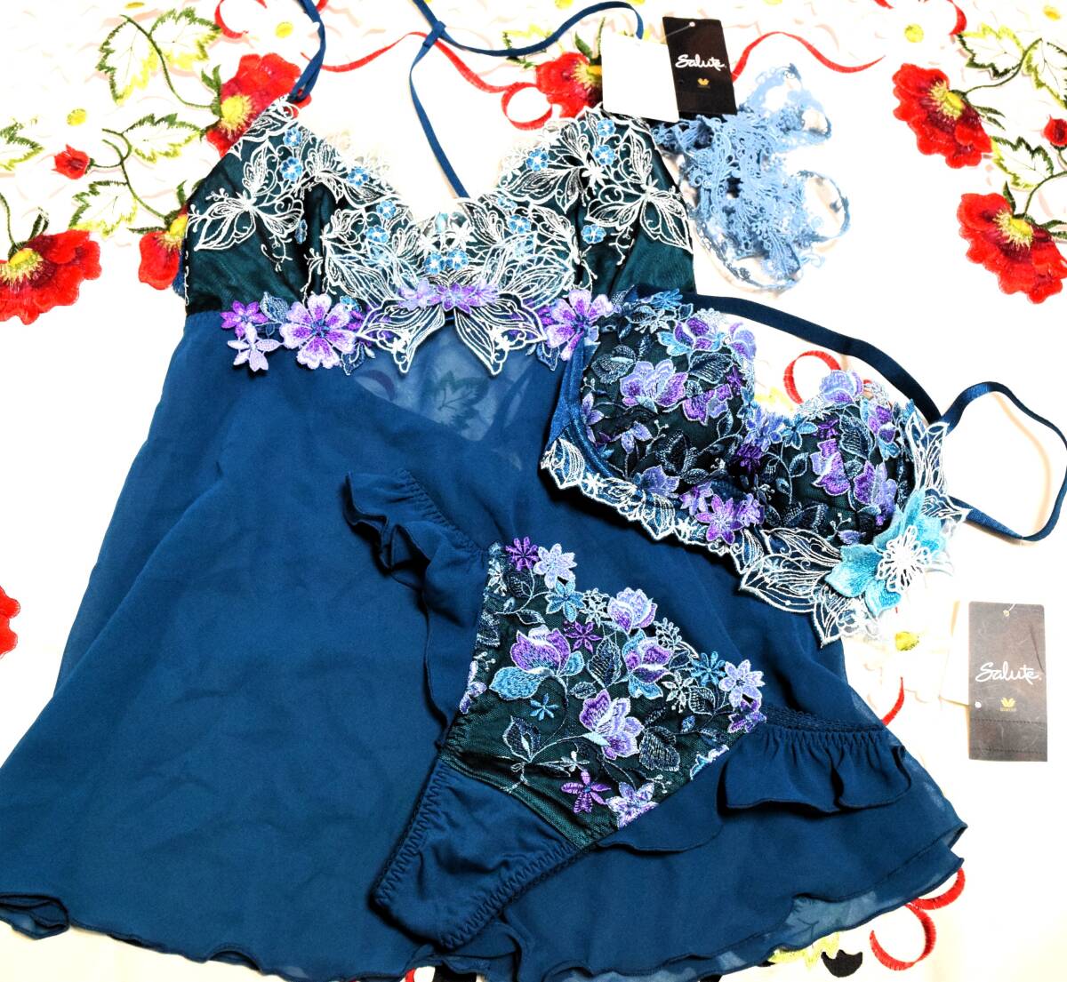 新品・タグ付き☆ワコール☆サルート☆おとめ座☆GB☆B65&セットアップM拍卖