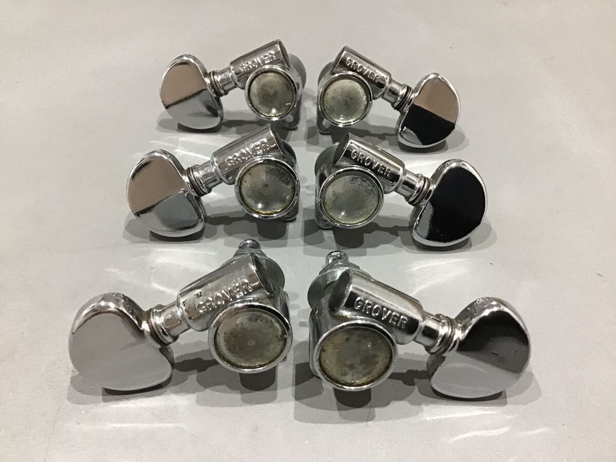 H grover グローバー ペグ 102C USA製 ビンテージ1970年代後半 gibsonギブソン レスポールSG フルアコ 335 ゴトー GOTOH kluson拍卖